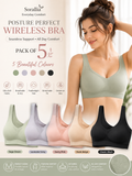 Sorellia PostureEase Wireless Bra {Pack of 5}