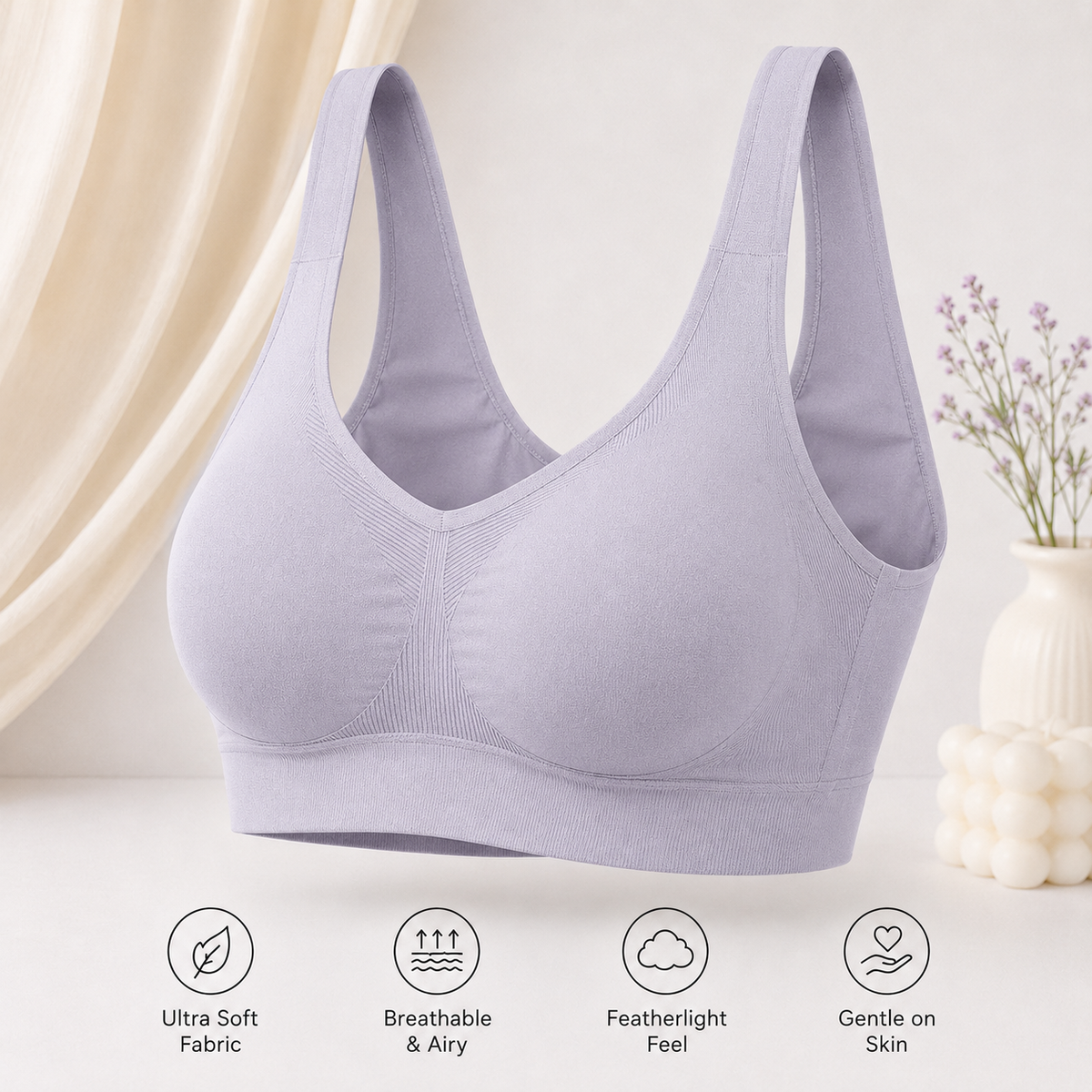 Sorellia PostureEase Wireless Bra {Pack of 5}