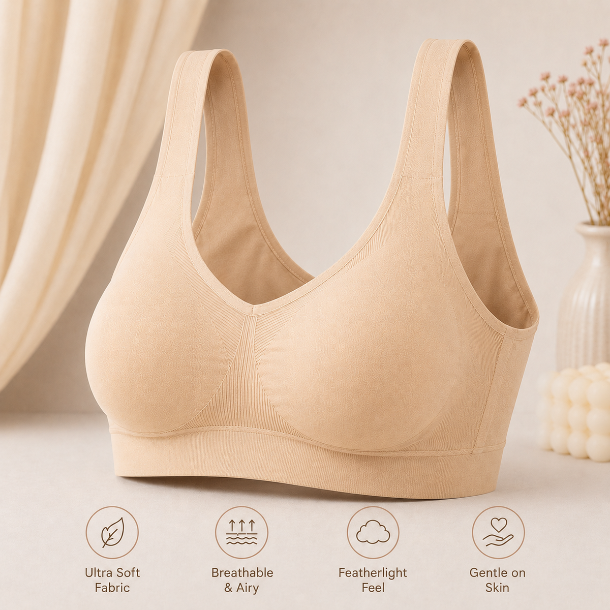 Sorellia PostureEase Wireless Bra {Pack of 5}