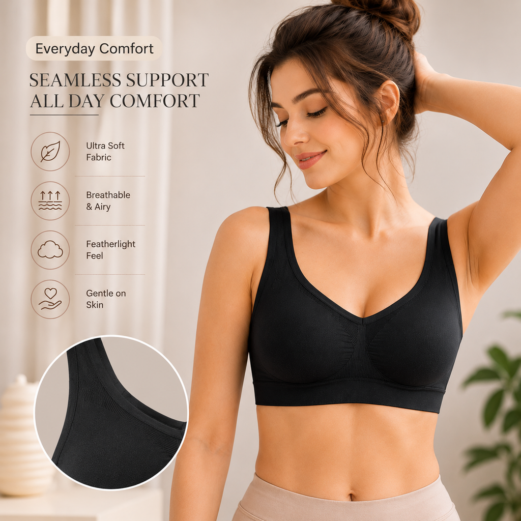 Sorellia PostureEase Wireless Bra {Pack of 5}