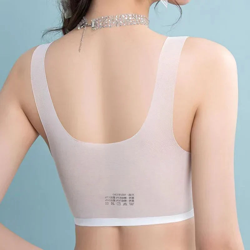 Seamless Ice Silk Ultra Thin Bra {Pack of 4}